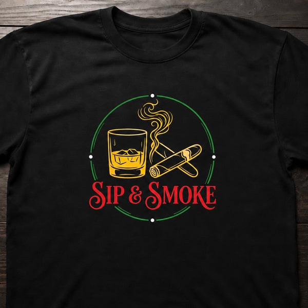 Sip & Smoke Tee