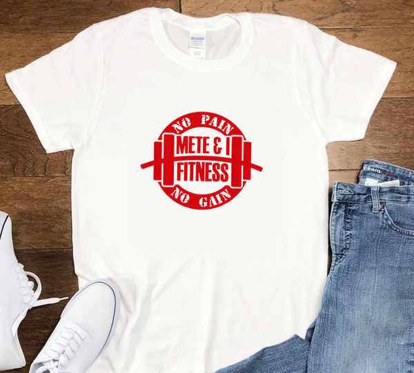 Mete and I Fitness Tee